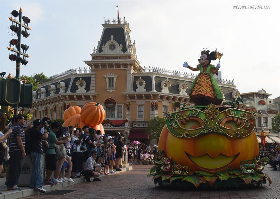 CHINA-HONG KONG-DISNEYLAND-HALLOWEEN (CN)